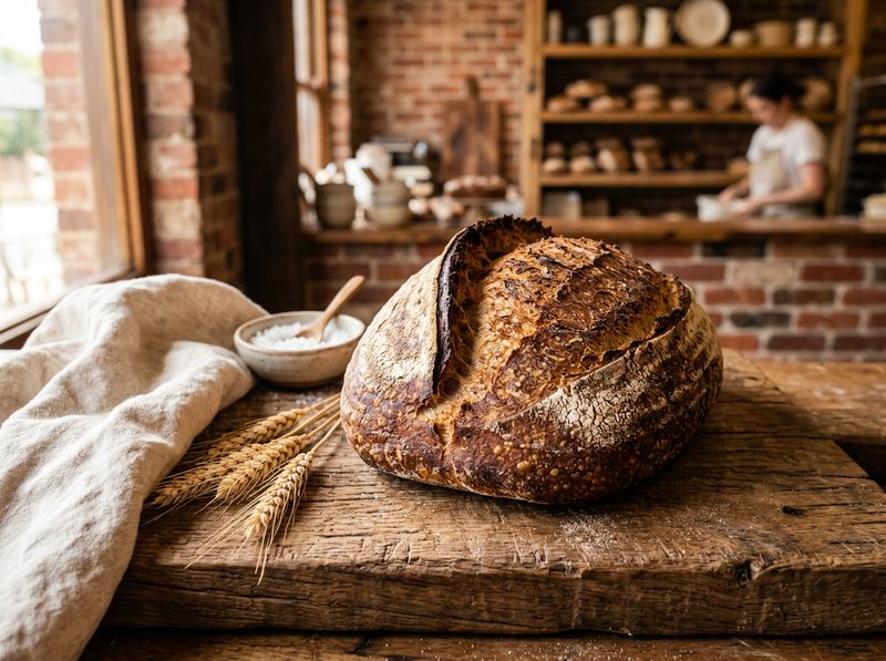 Sourdough close-up