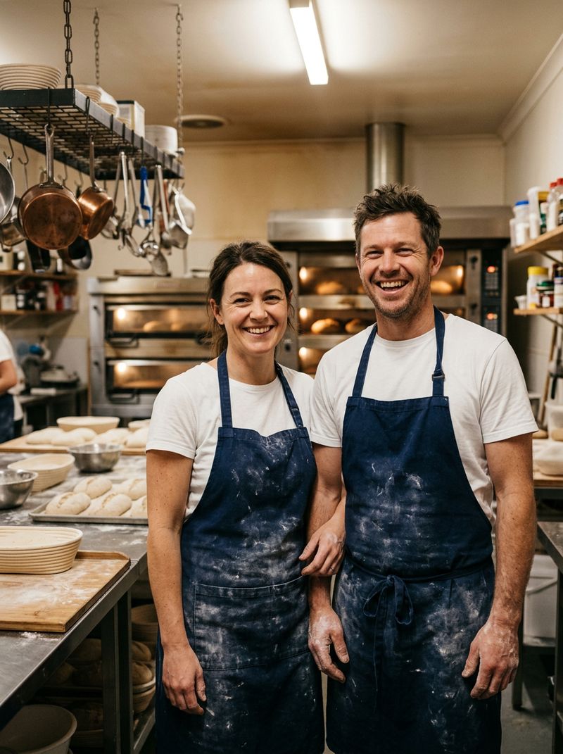 Bakery team portrait