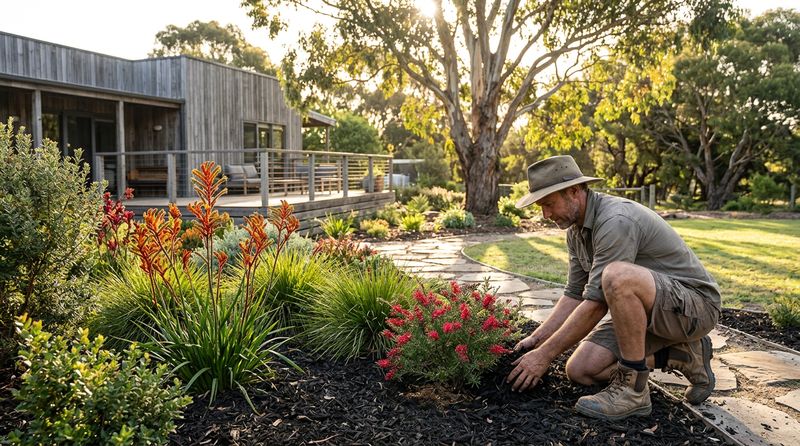 AI-generated landscaper hero image