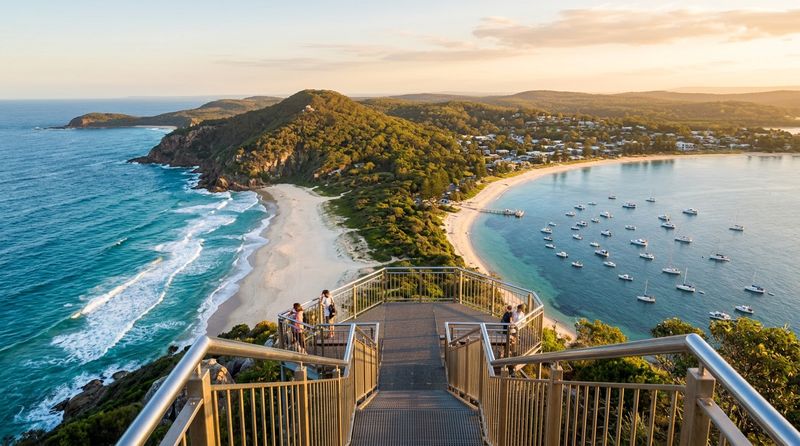 Tomaree Head from panorama references
