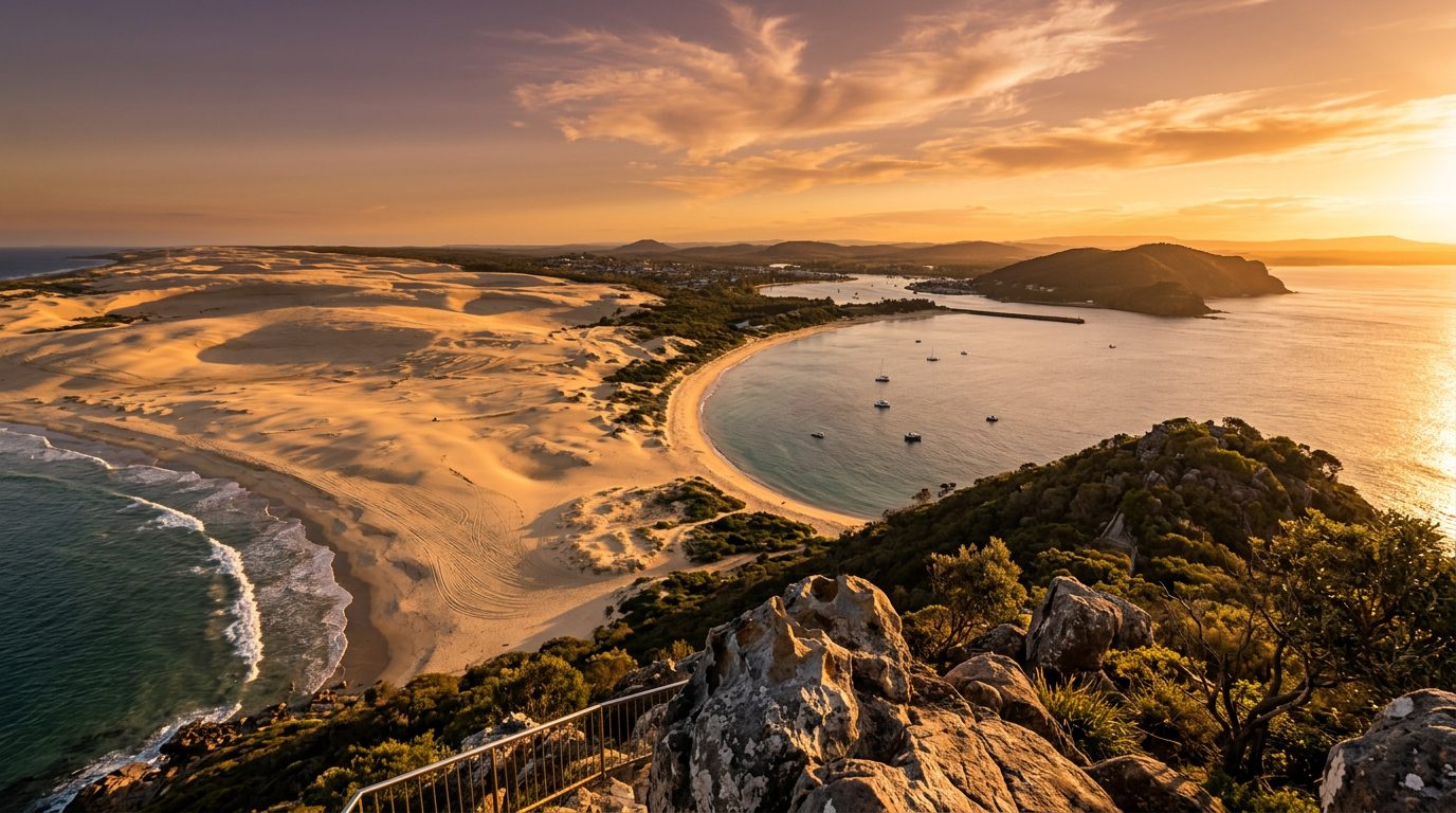 Tomaree Head summit view